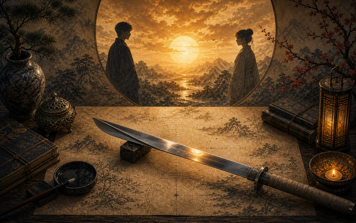 경금과 병화 궁합의 강철과 태양 이미지