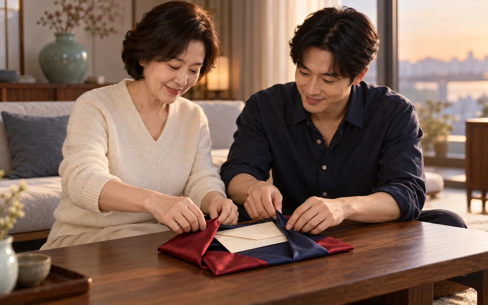 사주단자 뜻과 쓰는 법, 간지로 적는 예시·5칸 접기·봉투와 보자기 싸는 순서, 받은 뒤 보관과 폐기